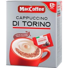 Кофе растворимый Maccoffee Cappuccino Di Torino 5саше*127.5г в магазинах Магнит