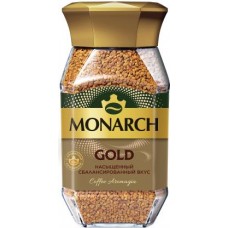 Кофе растворимый Monarch/Jacobs Gold сублимированный 190г в магазинах Магнит