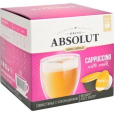 Кофе в капсулах Absolut Drive Cappuccino 16шт в магазинах Магнит