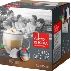Кофе в капсулах Gusto Di Roma Капучино Dolce Gusto 16шт в магазинах Магнит