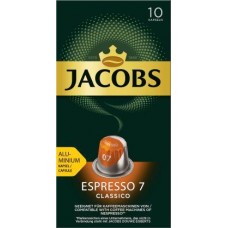 Кофе в капсулах Jacobs Espresso 7 Classico 10шт в магазинах Магнит