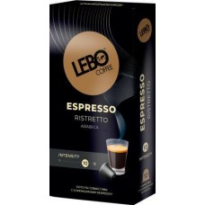 Кофе в капсулах Lebo Coffee Espresso Ristretto Nespresso 10шт в магазинах Магнит