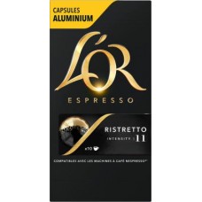 Кофе в капсулах молотый Lor Espresso Ristretto жареный натуральный 52г 10шт в магазинах Магнит