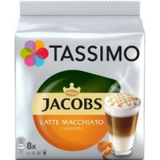 Кофе в капсулах Tassimo Latte Macchiato Caramel Т-диски 8шт в магазинах Магнит
