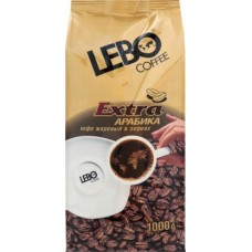 Кофе в зернах Lebo Экстра 1кг в магазинах Магнит