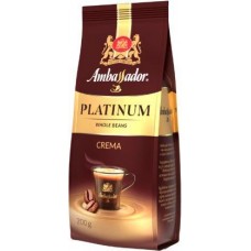 Кофе в зёрнах Ambassador Platinum Crema 200г в магазинах Магнит
