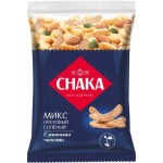 Коктейль ореховый Chaka соленый с чипсами 70г