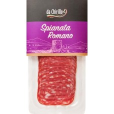 Колбаса Da Chirillo Spianata Romano сыровяленая нарезка 90г в магазинах Магнит
