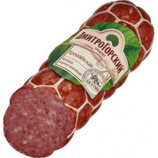 Колбаса Дмитрогорский Продукт Кремлевская варено-копченая 350г в магазинах Магнит