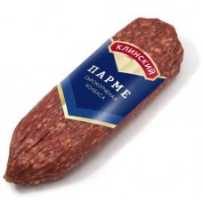 Колбаса Клинский Парме сырокопченая 360г в магазинах Магнит