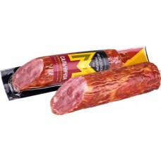 Колбаса Медведовские Традиции Сальчичон полусухая сырокопченая в магазинах Магнит