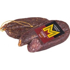 Колбаса Медведовские Традиции Суджук полусухая сырокопченая в магазинах Магнит