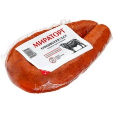 Колбаса Мираторг Краковская полукопченая 430г в магазинах Магнит