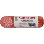 Колбаса Мираторг Сервелат варено-копченый 300г