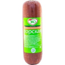 Колбаса Оптимум Горская Халяль полукопченая 350г в магазинах Магнит