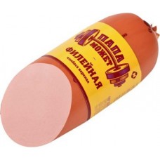 Колбаса Папа Может Филейная из мяса птиц вареная в магазинах Магнит