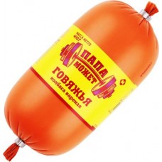 Колбаса Папа может Говяжья вареная 400г в магазинах Магнит