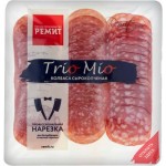 Колбаса Ремит Trio Mio Ассорти сырокопченая нарезка 100г