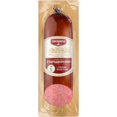 Колбаса Стародворье Сервелат Стародворский варено-копченый 280г в магазинах Магнит