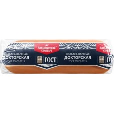 Колбаса Владимирский Стандарт Докторская вареная в магазинах Магнит