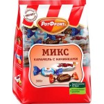 Карамель Рот Фронт Микс раковые шейки/лакомка/гусиные лапки 300г