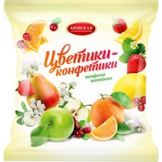 Конфеты Азовская КФ Цветики-конфетики желейные 250г в магазинах Магнит Конфеты Азовская КФ Цветики-конфетики желейные 250г в магазинах Магнит