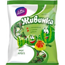 Конфеты Konti Живинка со вкусом Арбуза 250г в магазинах Магнит
