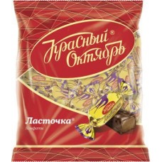 Конфеты Красный октябрь Ласточка 250г в магазинах Магнит