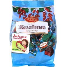 Конфеты Красный октябрь Желейные с барбарисовым вкусом 250г в магазинах Магнит
