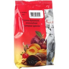 Конфеты Кремлина Курага с грецким орехом в шоколаде 240г в магазинах Магнит