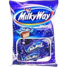 Шоколадный батончик Milky Way Minis 16шт*11г в магазинах Магнит