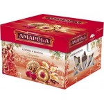 Конфеты Amapola вафельные глазированные Клюква и Ваниль 100г