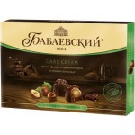 Конфеты Бабаевские Dark Cream Целый фундук и ореховый крем 200г Конфеты Бабаевские Dark Cream Целый фундук и ореховый крем 200г