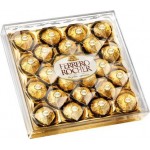 Конфеты Ferrero Rocher хрустящие из молочного шоколада 300г Конфеты Ferrero Rocher хрустящие из молочного шоколада 300г