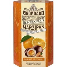 Конфеты Grondard Марципан Сочный апельсин 140г в магазинах Магнит Конфеты Grondard Марципан Сочный апельсин 140г в магазинах Магнит
