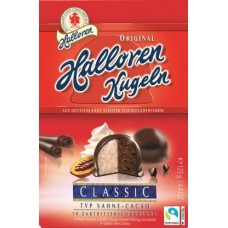 Конфеты Halloren Kugeln шоколадные Крем-какао 125г в магазинах Магнит Конфеты Halloren Kugeln шоколадные Крем-какао 125г в магазинах Магнит