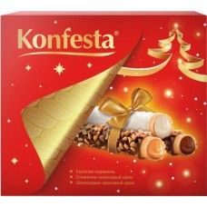 Конфеты Konfesta Ассорти глазированные с начинками 234г в магазинах Магнит