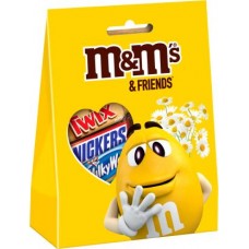 Подарочный набор M&M's & Friends. набор шоколадных конфет M&M's. Snickers. Twix. Milky Way. 89 г в магазинах Магнит