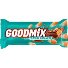 Конфета Good Mix со вкусом солёного арахиса с хрустящей вафлей в магазинах Магнит