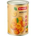Абрикосы Магнит консервированные половинки в сиропе 425г