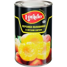 Персики Lorado половинки в сиропе 425мл в магазинах Магнит