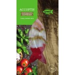 Ассорти рыбное Олива Тунец Марлин Кета филе-ломтики холодного копчения 150г