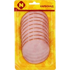 Карбонад Останкино варено-копченый нарезка 150г в магазинах Магнит