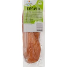 Карпаччо Заповедные продукты из мяса птицы сырокопченое 200г в магазинах Магнит