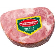 Шейка Великолукский МК особая копчено-вареная 300г в магазинах Магнит