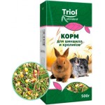 Корм для шиншилл и декоративных кроликов Triol Криспи 500г