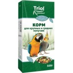 Корм для птиц Triol для крупных и средних попугаев 500г