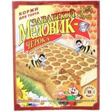 Коржи для торта Медовик заварной 400г в магазинах Магнит