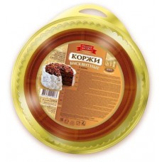 Коржи для торта Русский Бисквит бисквитные темные 400г в магазинах Магнит