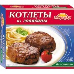 Котлеты Морозко из говядины 330г